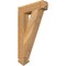 Ekena Millwork Traditional Arts & Crafts Rough Sawn Bracket, Western Red Cedar, 4"W x 18"D x 30"H BKT04X18X30TRA03RWR - alternate 1